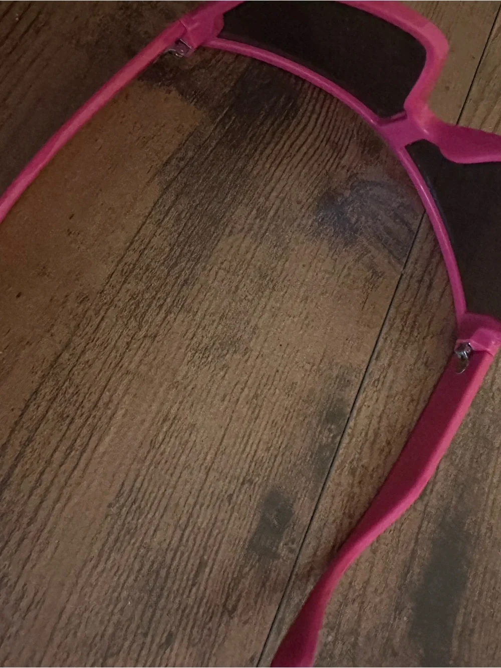 Bold Fuchsia Shield Sunglasses - Sport Visor Frame